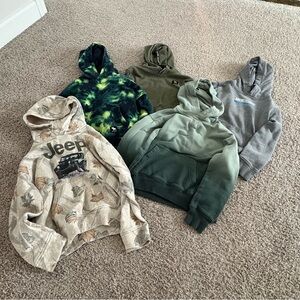 Boys size 7/8 Abercrombie Kids hoodie bundle